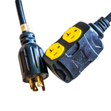 Twist Lock Plug L14-30P to 5-20R Generator Extension Cord